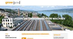 Desktop Screenshot of grow-waedenswil.ch
