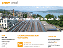 Tablet Screenshot of grow-waedenswil.ch